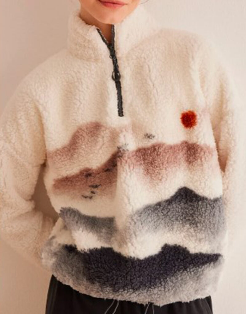 Emily In Paris S04 Mindy Chen Sherpa Sweatshirt