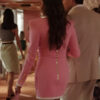 Emily in Paris S04 Ashley Park Pink Coat