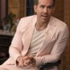 Live with Kelly and Mark Ryan Reynolds Pink Suit
