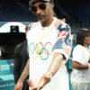 Olympic Paris 2024 Snoop Dogg White T-Shirt