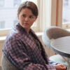Only Murders in the Building S04 Mabel Mora Dot Purple Coat