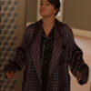 Only Murders in the Building S04 Mabel Mora Selena Gomez Dot Coat