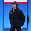 Paris 2024 Olympic Team USA Black Hooded Puffer Jacket