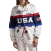 Paris Olympics 2024 Team USA Closing Ceremony White Jacket