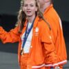 Paris Olympics Netherlands Closing Ceremony Orange Tracksuit