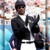 Snoop Dogg Paris Olympic 2024 Equestrian Black Tailcoat