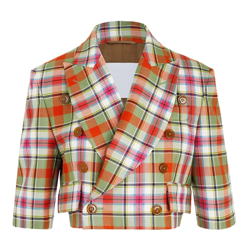 Taylor Swift London Party Plaid Jacket