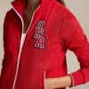 The Today Show Hoda Kotb Red Team USA Track Jacket