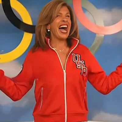 The Today Show Hoda Kotb Track Jacket