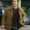 Trap 2024 Cooper Josh Hartnett Brown Jacket