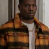All American Homecoming Cam Watkins Yellow Plaid Jacket