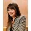 Dakota Johnson Festival 2024 Jacquard Blazer
