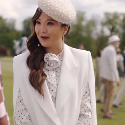 Emily In Paris Mindy Chen Cape Coat
