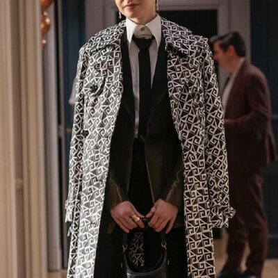 Emily In Paris S04 Geometric Coat