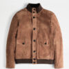 Emily In Paris S04 Marcello Brown Suede Jacket