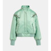 Emily In Paris S04 Mindy Chen Ashley Park Mint Green Bomber Jacket