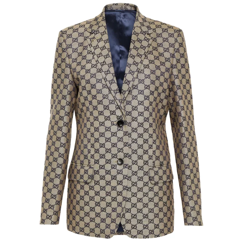 Festival Dakota Johnson Jacquard Blazer