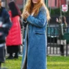 It Ends With Us 2024 Lily Bloom Blake Lively Blue Denim Coat