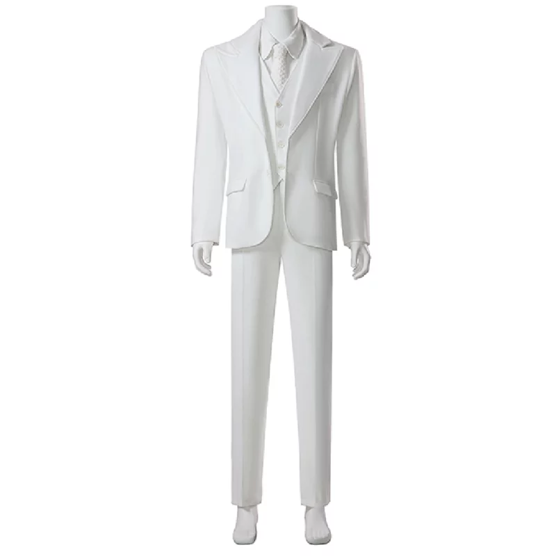 Joker 2024 Joaquin Phoenix White Suit