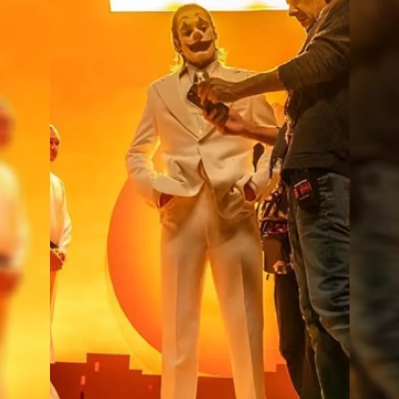Joker Folie a Deux 2024 Arthur Fleck White Suit