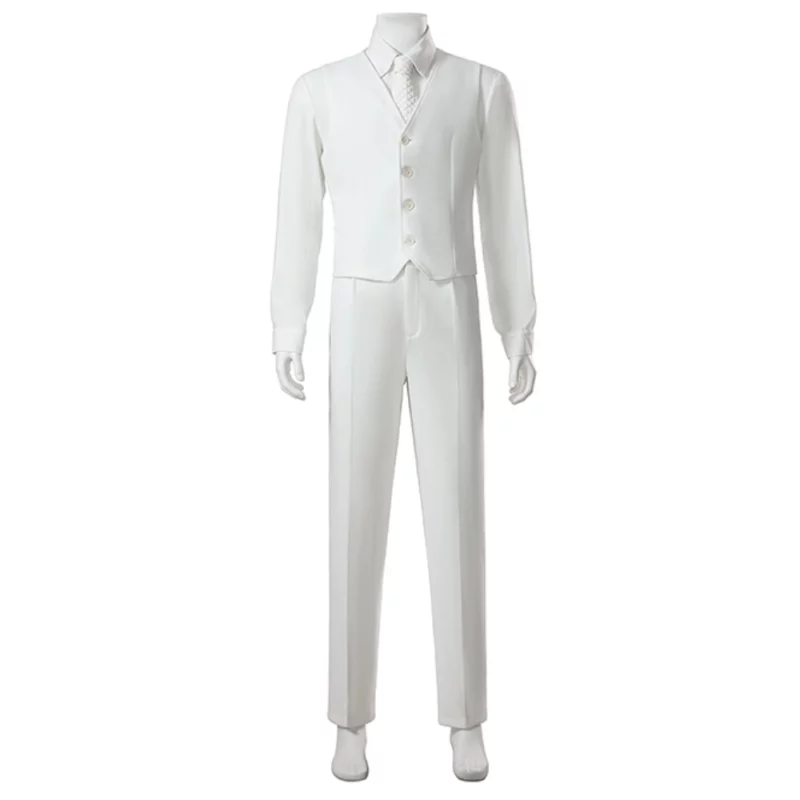 Joker Folie a Deux 2024 Joaquin Phoenix Arthur Fleck White Suit