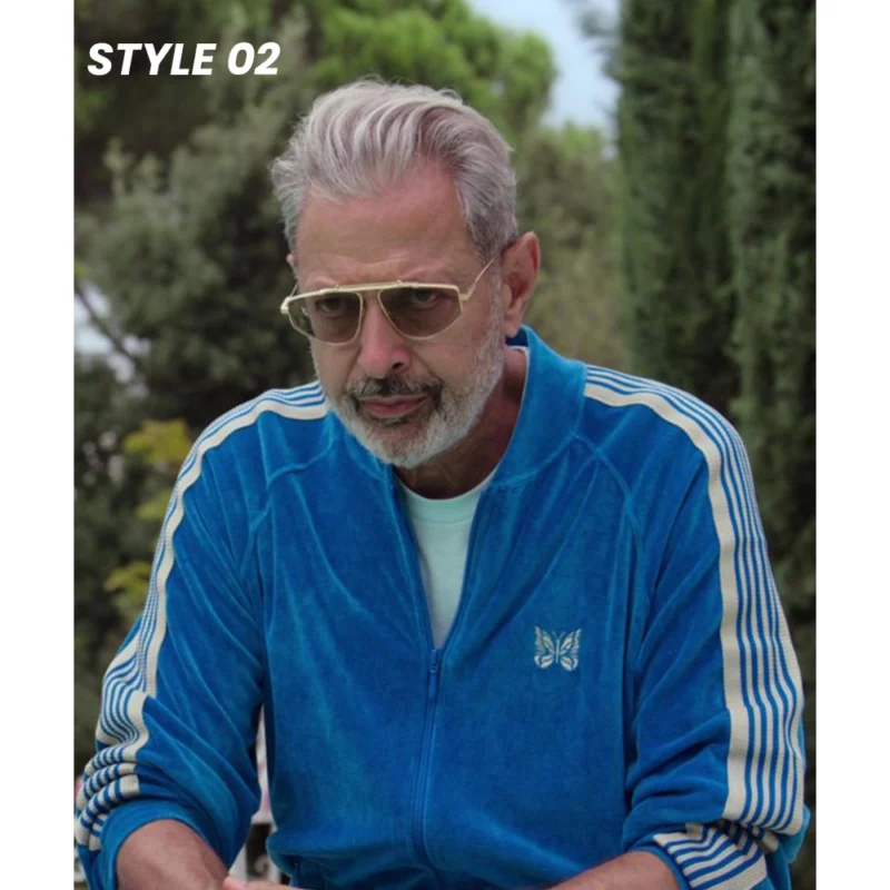 Kaos 2024 Jeff Goldblum Blue Tracksuit