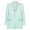 Kaos Dionysus Nabhaan Rizwan Green Blazer
