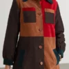 Only Murders In The Building Mabel Mora Colorblock Coat