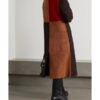 Only Murders In The Building S04 Selena Gomez Mabel Mora Colorblock Suede Coat
