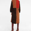 Only Murders In The Building Selena Gomez Mabel Mora Colorblock Suede Coat