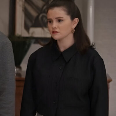 Only Murders in the Building Mabel Mora Black Cropped Jacket