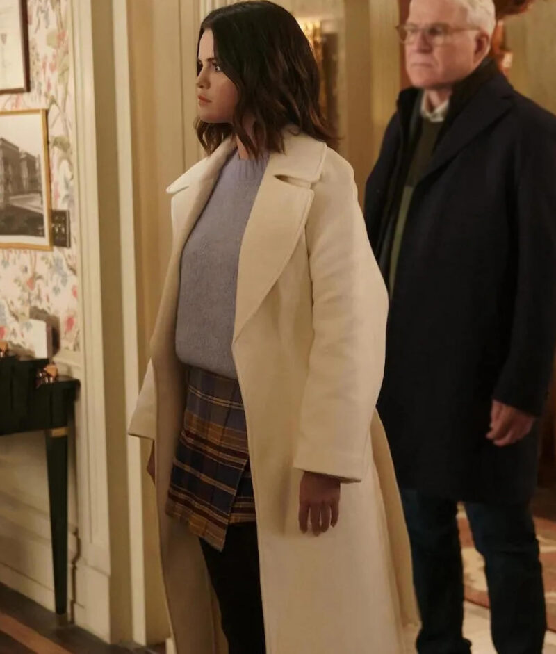 Only Murders in the Building Mabel Mora White Trench Coat