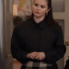 Only Murders in the Building S04 Selena Gomez Mabel Mora Black Cropped Jacket