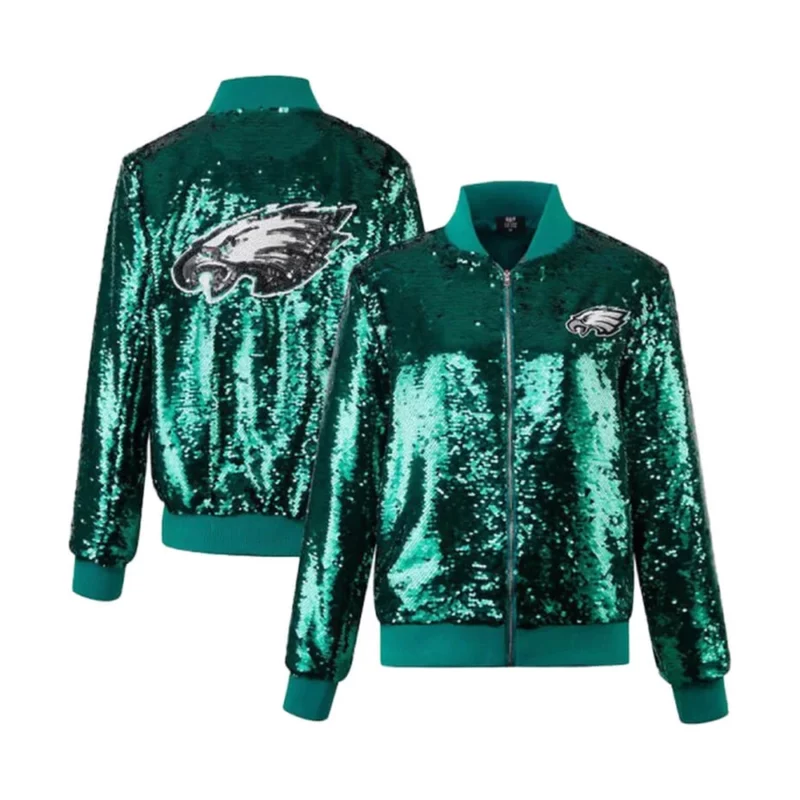 Philadelphia Eagles Green Jacket
