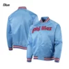 Philadelphia Phillies Blue Satin Jacket