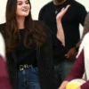 Selena Gomez Telluride Film Festival Black Pinstripe Blazer