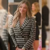 Selling Sunset Alanna Gold Tweed Blazer