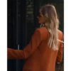 Selling Sunset Season 08 Alanna Gold Brown Blazer