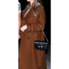 Taylor Swift NYC Date Night Brown Trench Coat