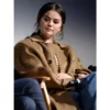 Telluride Film Festival Selena Gomez Brown Trench Coat