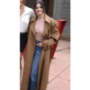 Telluride Film Festival Selena Gomez Trench Coat