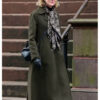 The Friend 2024 Iris Green Coat