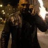 The Killer's Game 2024 Joe Flood Dave Bautista Leather Jacket