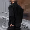 The Killer's Game Ben Kingsley Black Suede Jacket