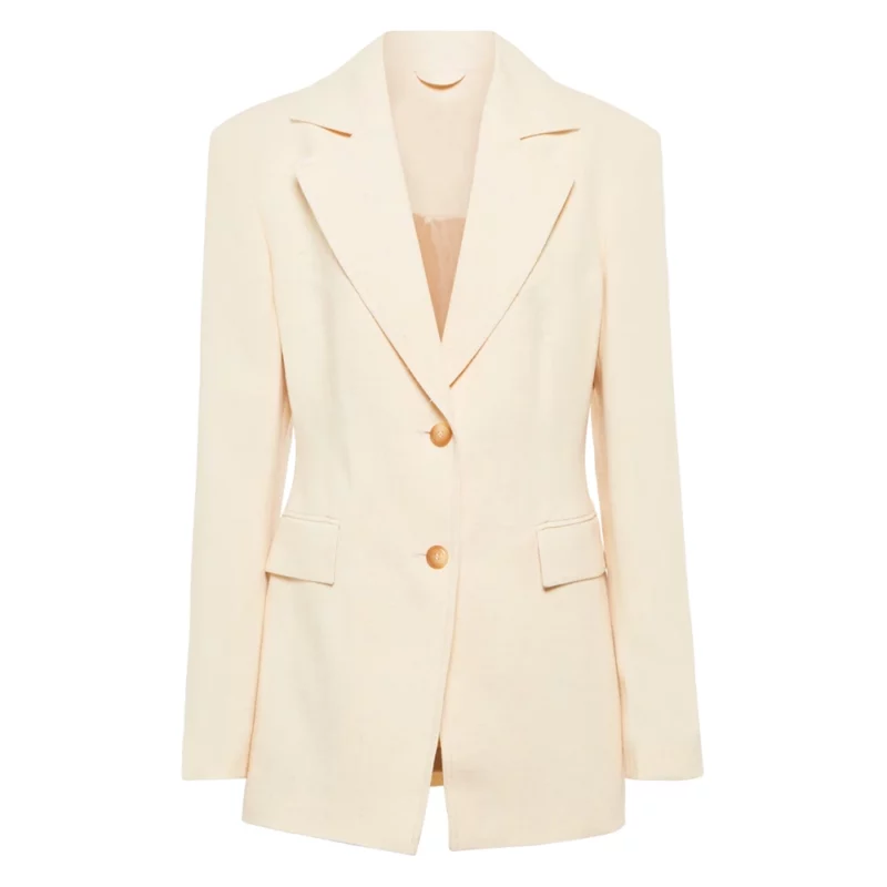 The Perfect Couple Greer Garrison Winbury Cream Blazer