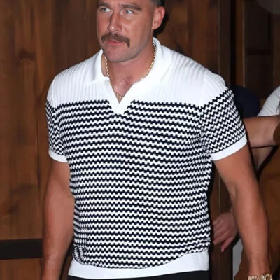 Travis Kelce NYC Striped Shirt