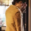 A Complete Unknown 2024 TimothÃ©e Chalamet Shearling Jacket
