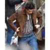 A Complete Unknown Bob Dylan Timothee Chalamet Brown Suede Jacket
