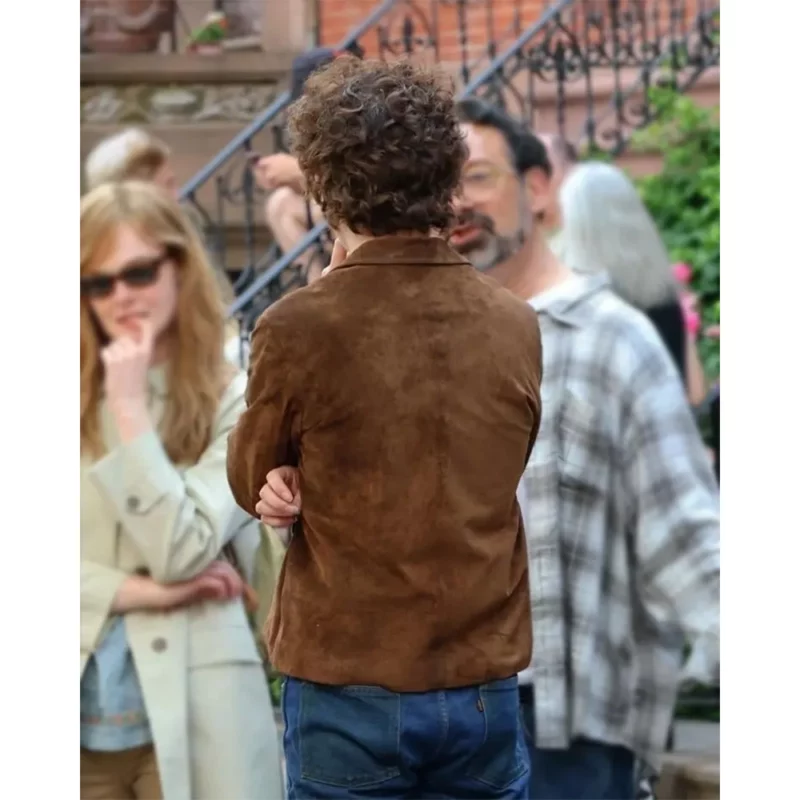 A Complete Unknown Bob Dylan Timothee Chalamet Suede Jacket