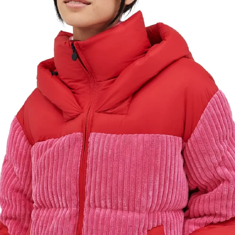 Angie-Katsanevas-Pink-Puffer-Jacket